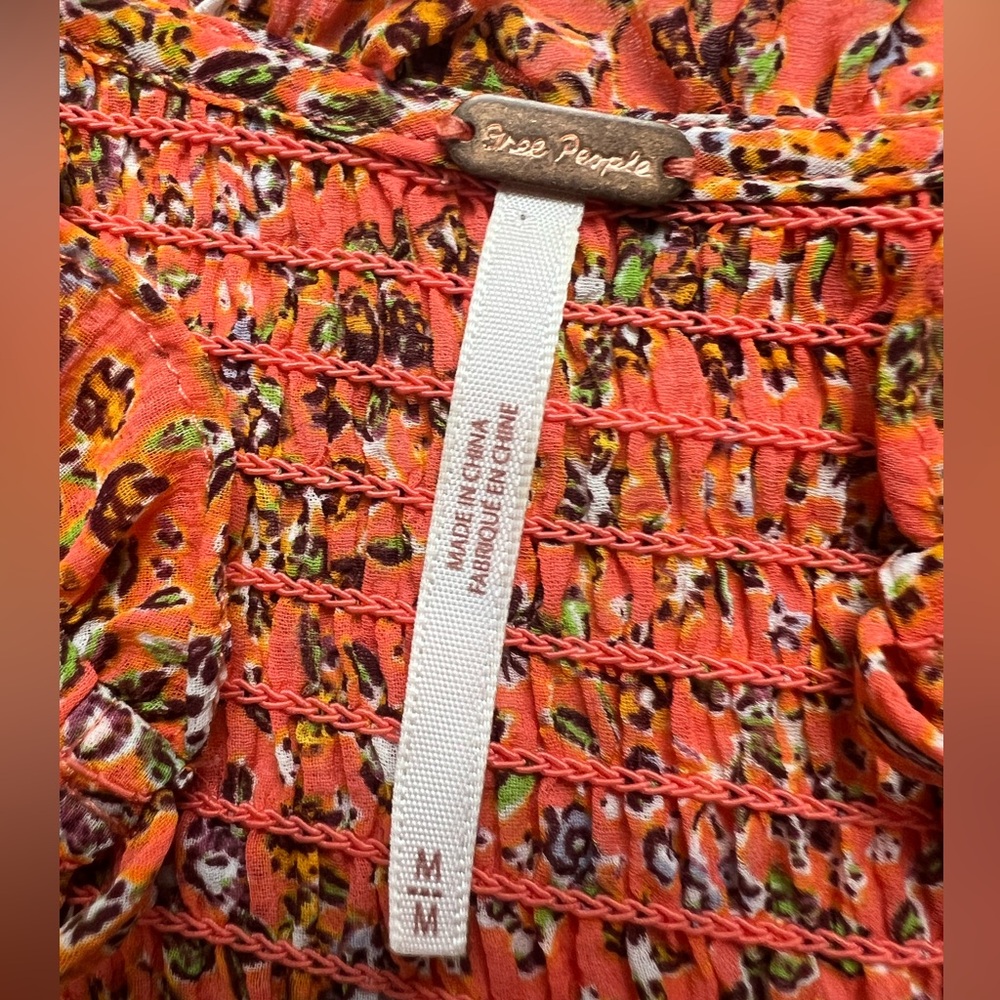 Free People Lela Peasant Top - Picture 4 of 15